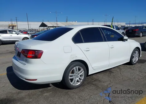 2018 Volkswagen Jetta 1.4T S из США, поврежденный, VIN 3VW2B7AJ9JM214127